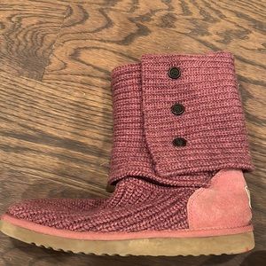 UGG pink knit